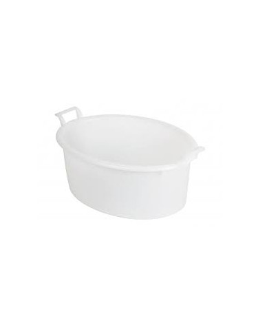 BAGNO OVALE 47/65-N 65CM BIANCA MOBIL PLASTIC