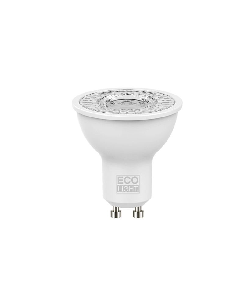 Lampada led faretto 8W=60W 4000K 806lumen. Attacco GU10