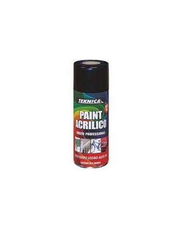 SPRAY BIANCO OPACO 400ML  RAL 9010 TEKNICA ART. TK17-0201