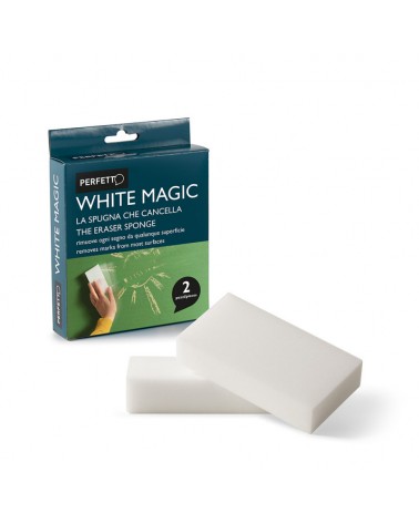 SPUGNA RIMUOVI MACCHIE WHITE MAGIC 2PZ PERFETTO ART. 0246E