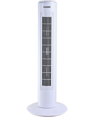 VENTILATORE A TORRE 3 VELOCITA' 45W BIANCO H73 CM