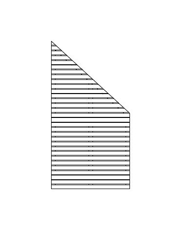 FRANGIVISTA DELUX 90X170/87 DX BIANCO