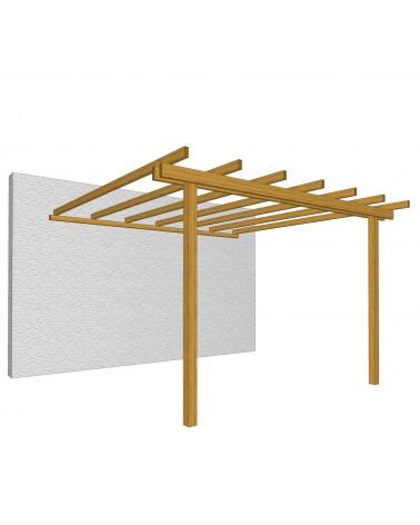 PERGOLA ADDOSSATA 400X300