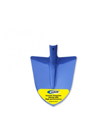 Badile LABOR temprato con risvolto, blu avio RAL 5007.