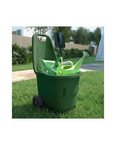 CARRELLO GARDEN IN RESINA A 2 RUOTE