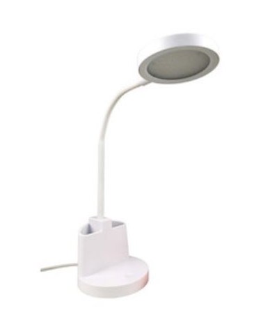 LAMPADA DA SCRITTOIO LED 7W SWAN2 BIANCO VELAMP