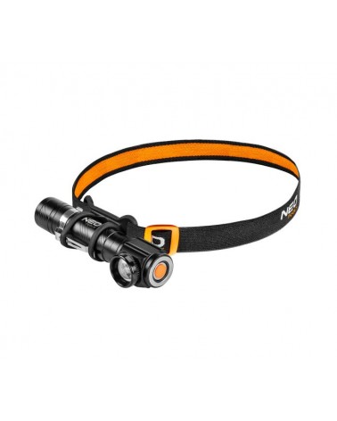 LAMPADA FRONTALE RICARICABILE USB 800 LM CREE XML-T6 LED MARCA: NEO TOOLS Un proiettore NEO molto potente (800 lumen) è dotato d