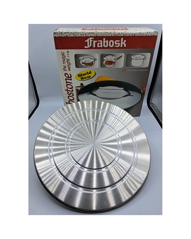 SCHIACCIACARNI FRABOSTONE CM24 IN ACCIAIO INOX 18/10 FRABOSK