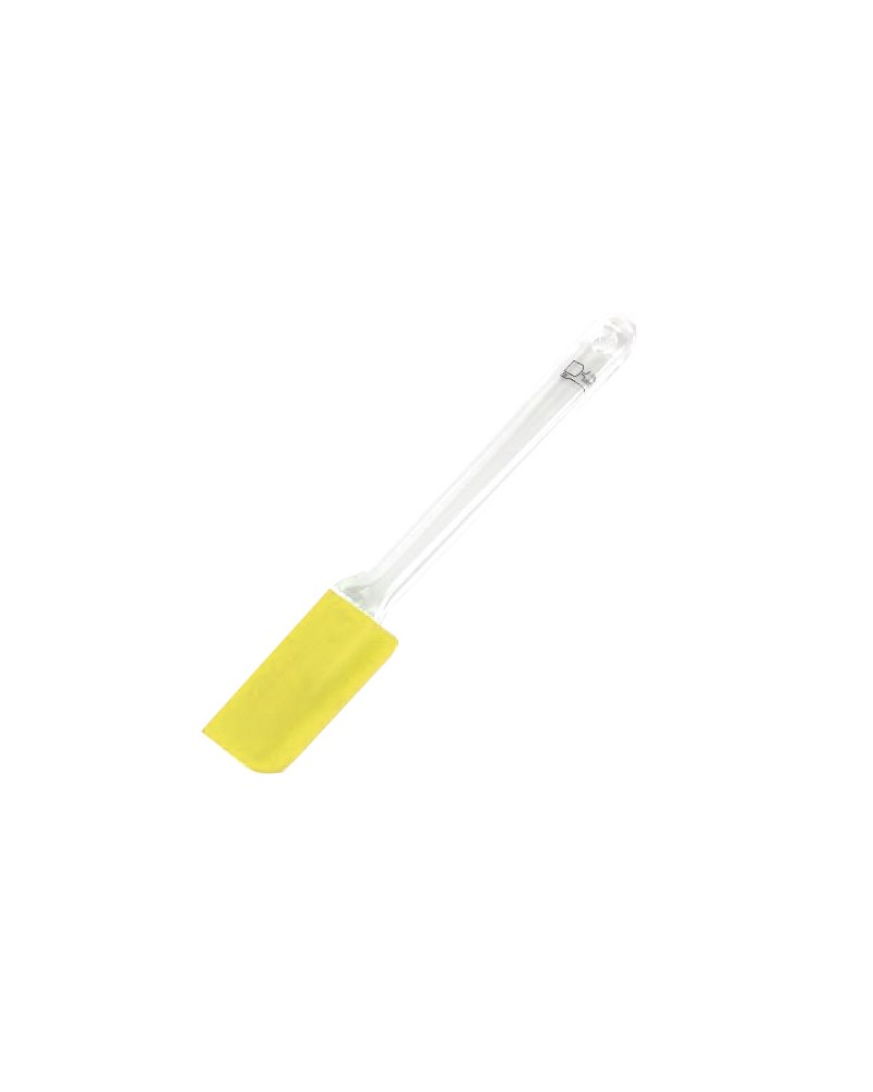 SPATOLA SILICONE GRANDE GIALLO ACC026