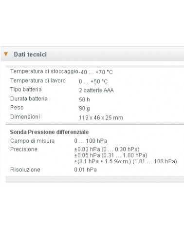 MANOMETRO TESTO 510       