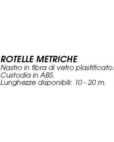 ROTELLA METRICA ABS 10 m  