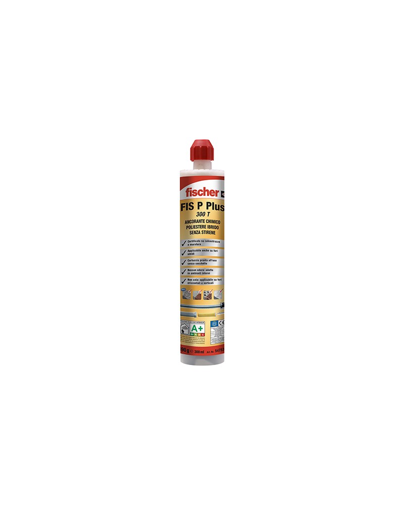 Ancorante chimico FIS P PLUS 300 T 300ml FISCHER ART. 547530