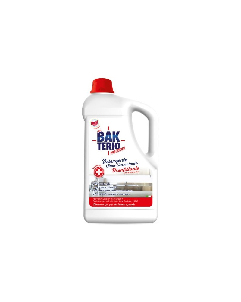 BAKTERIO Detergente universale disinfettante 5LT