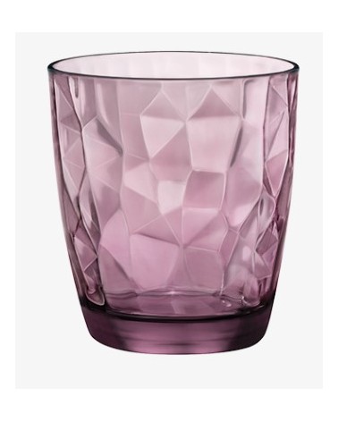 BICCHIERE ACQUA DIAMOND 6 PEZZI  CL30 ROCK PURPLE BORMIOLI ROCCO