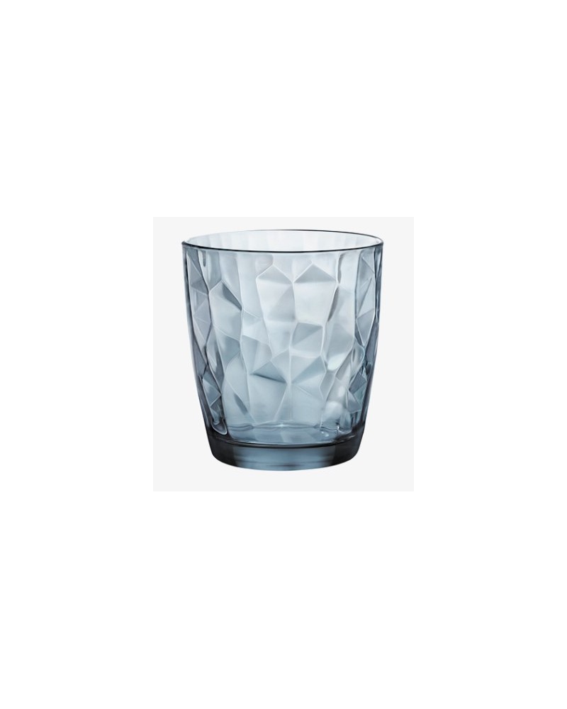 BICCHIERE ACQUA DIAMOND 6 PEZZI CL30 OCEAN BLU BORMIOLI ROCCO