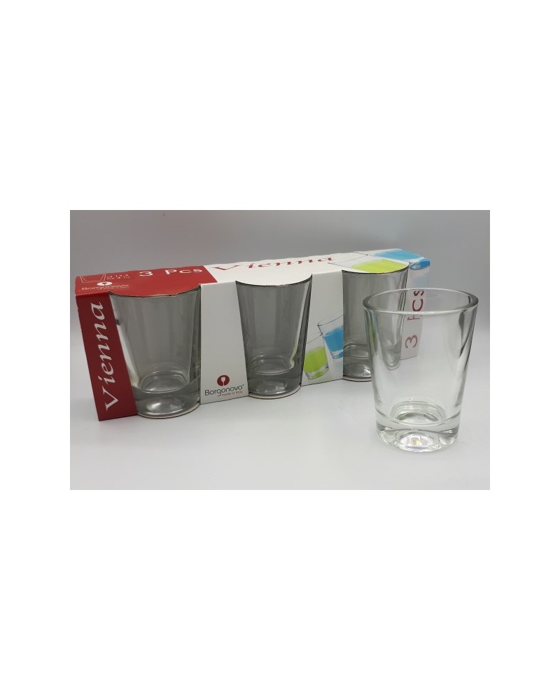 BICCHIERE BORGONOVO VIENNA SET 3PZ 13,5CL