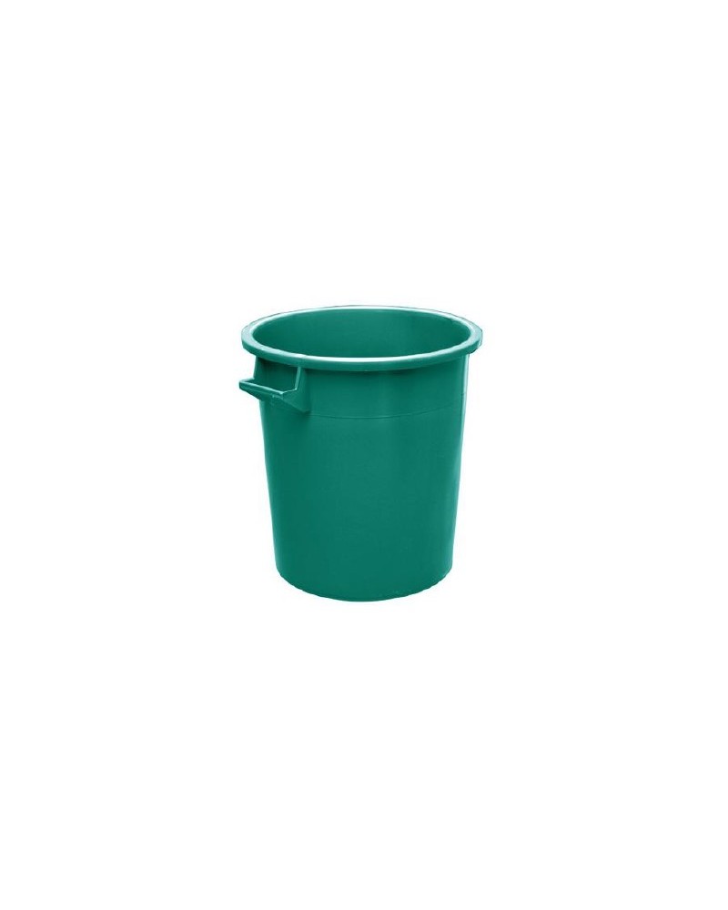 BIDONE INDUSTRIALE LT 100 VERDE SENZA COPERCHIO