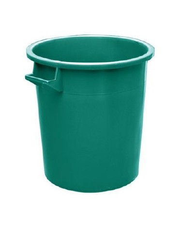 BIDONE INDUSTRIALE LT 75 VERDE SENZA COPERCHIO