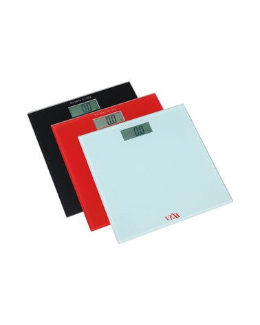 BILANCIA PESA PERSONE Ultra slim. Pedana in vetro temperato. Sensori di precisione . Capacita\' 180kg divisione 100gr. Colori bi