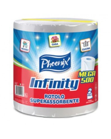 BOBINA CARTA PURA CELLULOSA INFINITY 600 Gr