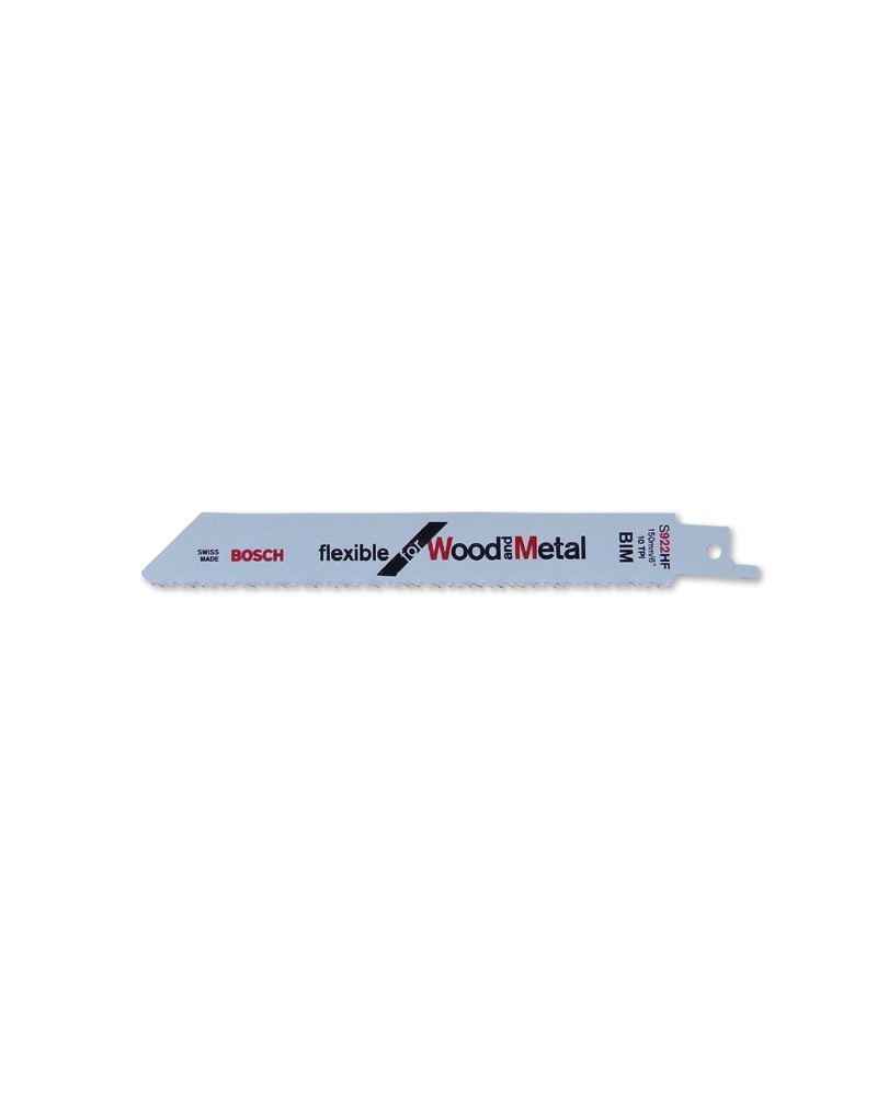 Bosch lame per seghetto alternativo. 5PZLunghezza complessiva mm.132. Altezza di taglio min/max mm. 1/ 3. Per lamiere sottili, t