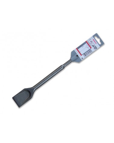 Bosch scalpello a spatola con attacco SDS PLUS. Per martelli perforatori leggeri. Impiego tramite scalpellat. Sds-plus o diretta