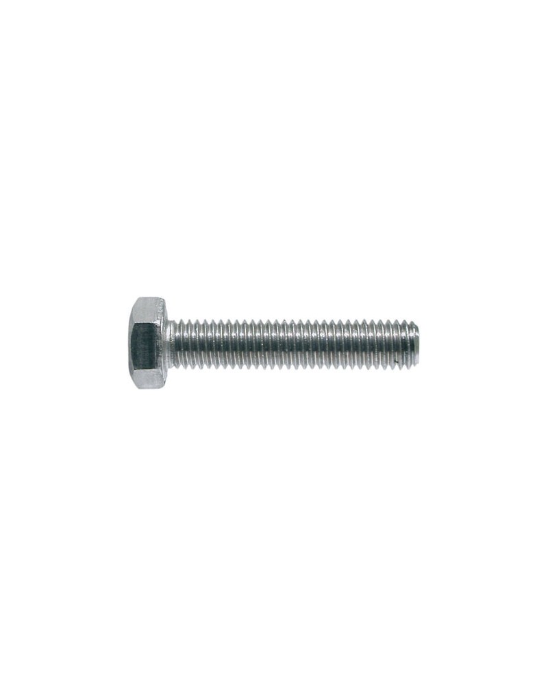 Bullone in acciaio INOX MM6X30 ( A2 AISI 304 ) a testa esagonale UNI 5739.