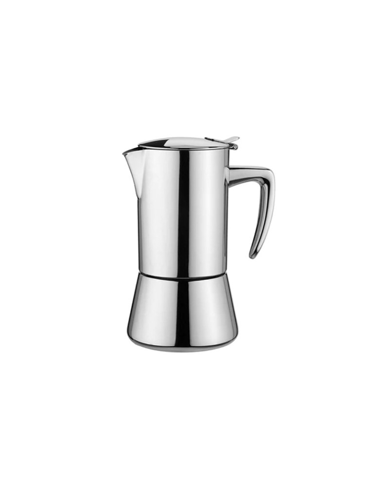 CAFFETTIERA MOKA FOREVER 2 TAZZE MISS DIAMOND INDUZIONE, In acciaio inox