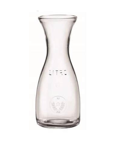 Caraffa 100 cl MISURA Bollata 1.84179 Bormioli Rocco. DIAM. 108 mm - altezza 262 mm. IN VETRO