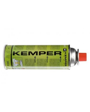 CARTUCCIA GAS BUTANO ORIZZONTALE 390ML 227GR KEMPER