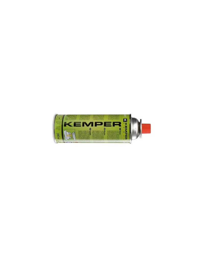 CARTUCCIA GAS BUTANO ORIZZONTALE 390ML 227GR KEMPER