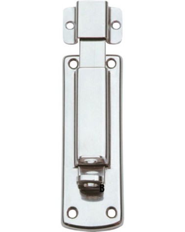 CATENACCIO INOX PORTA LUCCHETTO MM.100 ASTA PIATTA ART. 214 ALDEGHI