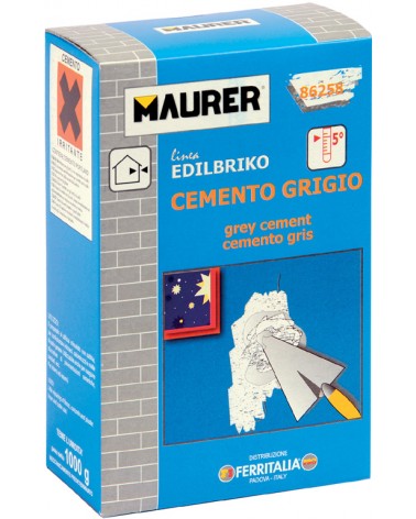 CEMENTO GRIGIO 5KG EDILBRIKO MAURER