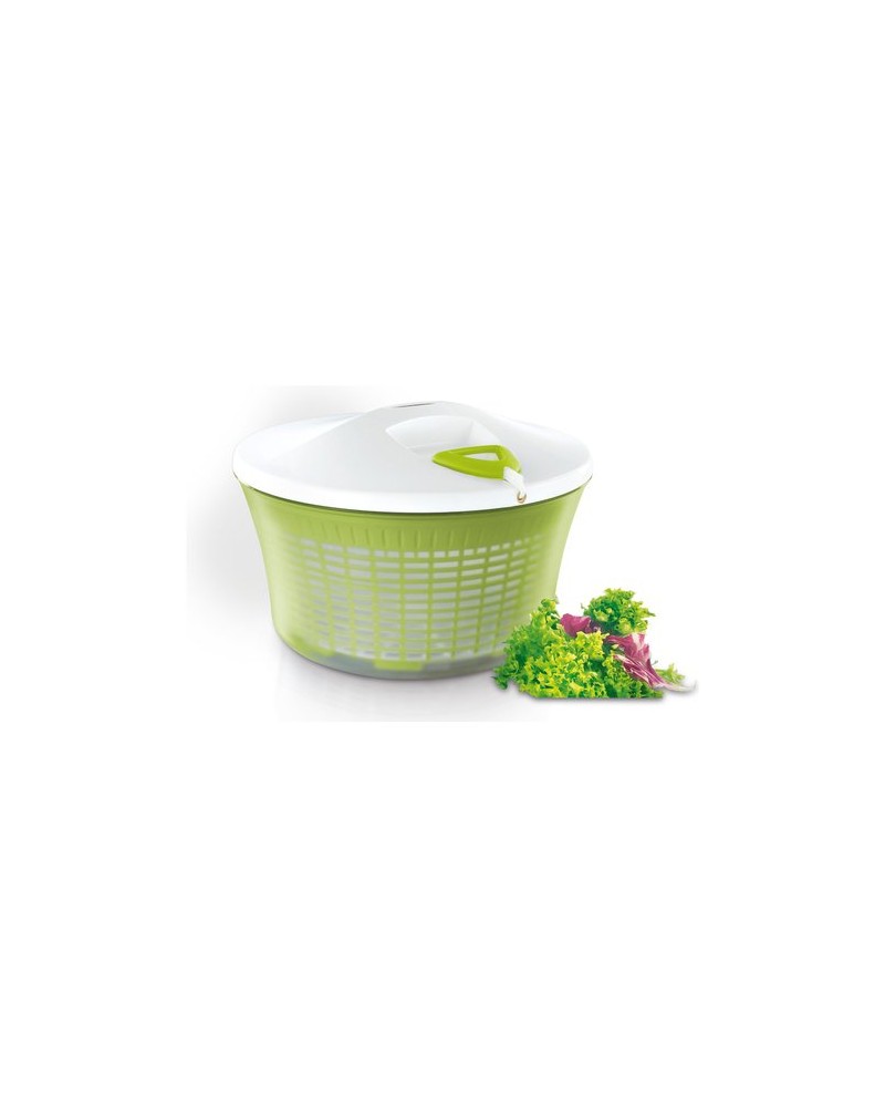 CENTRIFUGA INSALATA CON FILO DIAMETRO 26CM H.18CM 5,5LT. - CORPO IN PLASTICA - CESTELLO REMOVIBILE - LEIFHEIT ART. 23200