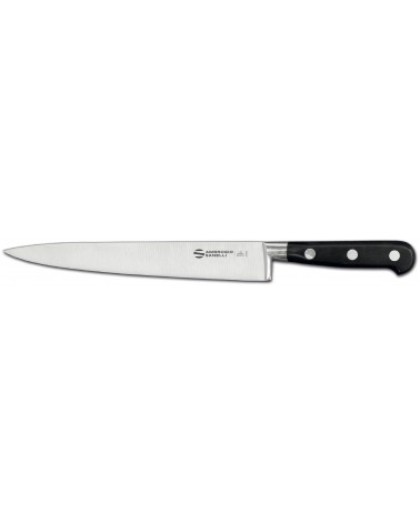 Coltello Affettare Forgiato CM25 Linea CHEF. Acciaio della migliore qualità per un’affilatura perfetta e di lunga durata. Marcat