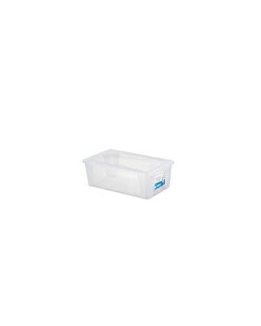 CONTENITORE SCATOLA MULTIUSO VISUALBOX M 5LT 32,5X19X11H CM. STEFANPLAST ART. 13050