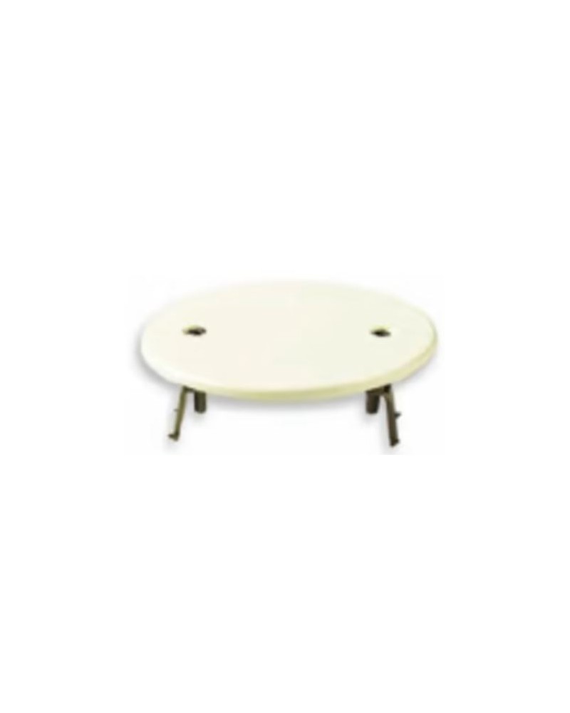 COPERCHIO ROTONDO PER SCATOLA DA INCASSO DIAM. 76MM + GRIFFE BIANCO per scatole ø 55-70 mm, urea, bianco VIMAR 02645