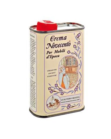 CREMA PER MOBILI D’EPOCA 250ML  Prodotto dalla consistenza cremosa, si utilizza come finitura su mobili antichi trattati con ver