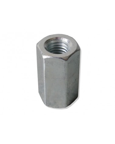 DADO ESAGONALE LUNGO ZINCATO  DI GIUNZIONE M8x30MM