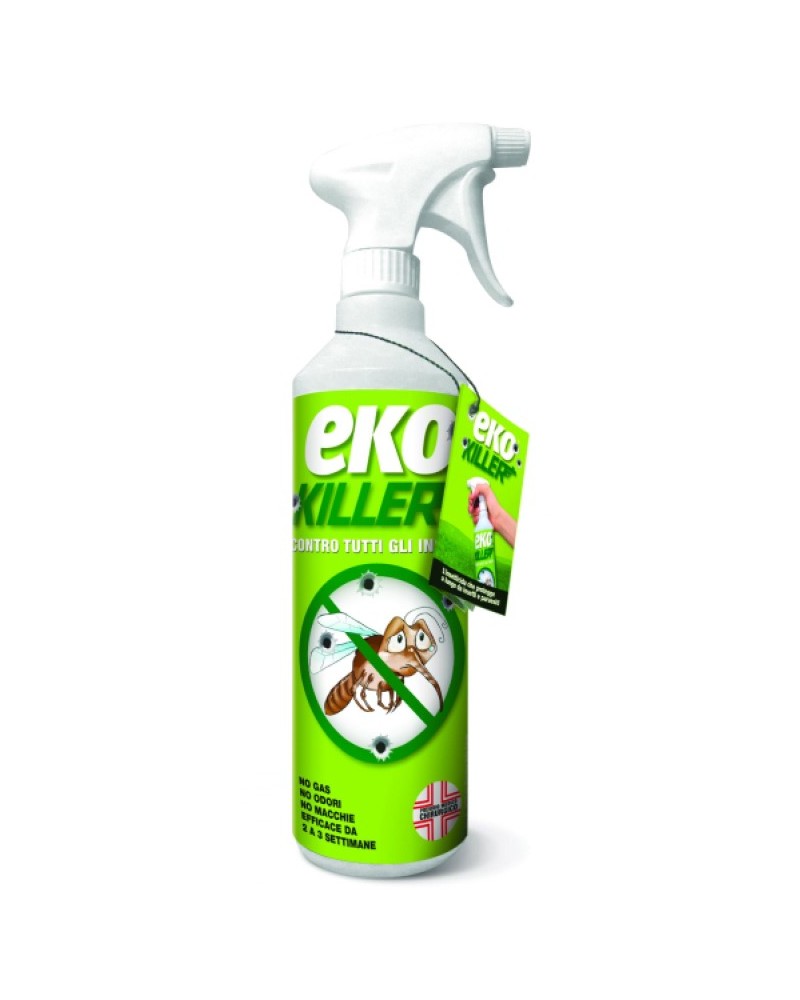 EKOKILLER 750ML Insetticida universale contro tutti gli insetti.