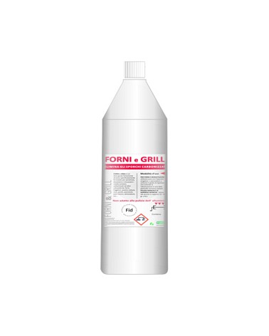 FID FORNI E GRILL Detergente alcalino schiumogeno fortemente sgrassante 1000 ML