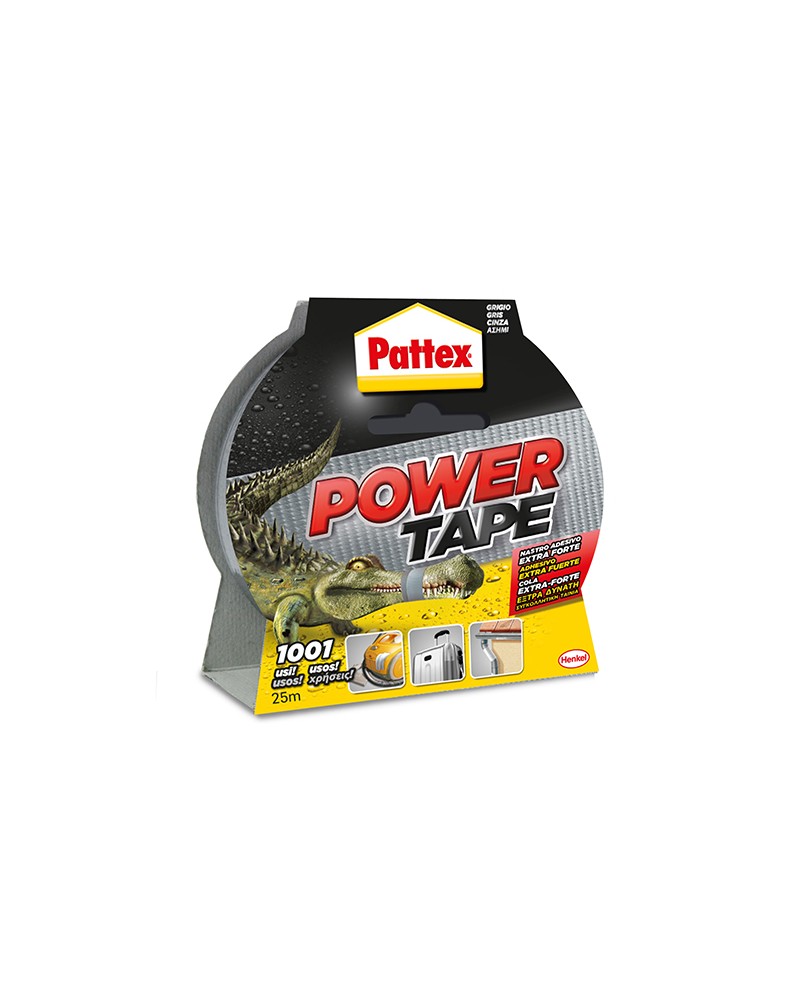 Henkel nastro americano Power Tape  BIANCO MM50X10MT multiuso per il il fai da te e l\'utilizzo professionale.Aderisce perfettam