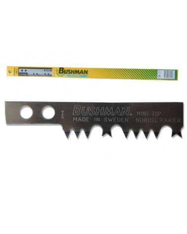 Lama segoncino Bushman mm. 530 21 Dentatura a castello mini, per legno verde.  MOD. E20H-21