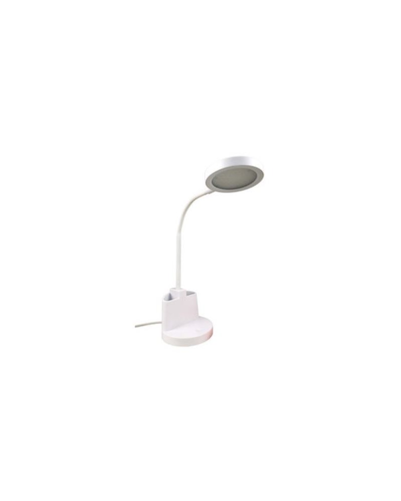 LAMPADA DA SCRITTOIO LED 7W SWAN2 BIANCO VELAMP