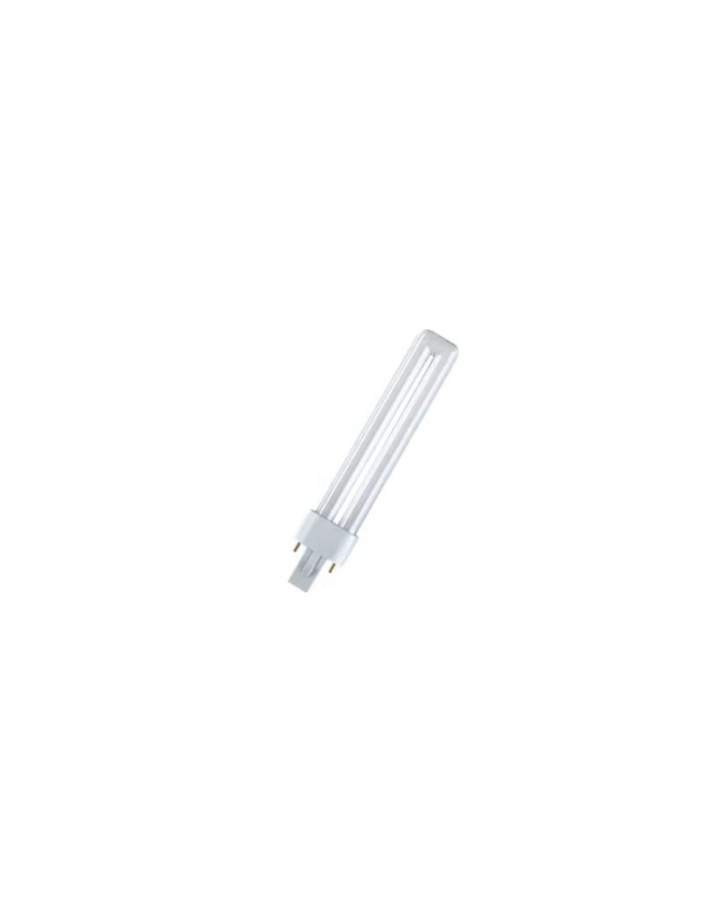 Lampada fluorescente DULUX S 11W/840 G23 FS1 OSRAM compatta non integrata S, 1 tubo, con attacco 2 pin, per funzionamento con CC