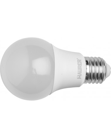 Lampadina a LED 5,5W -> 40W goccia smerigliata - supporto in plastica - attacco E27 - 3000 K (luce calda) 470lumen