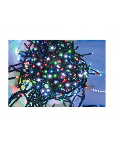 LUCI NATALE A BATTERIA 60 LED MULTICOLORE 6 METRI