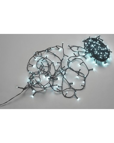 Luci natalizie COLORE MULTICOLOR A CATENA MAURER 180 LED per uso interno ed esterno (IP44) - 180 LED - 8 giochi di luce e funzio