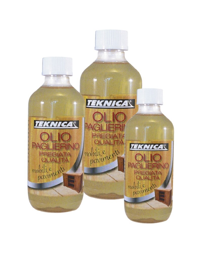 OLIO PAGLIERINO DI PREGIATA QUALITA\' PER MOBILI E PAVIMENTI 500ML