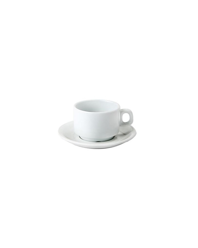 PIATTO PER TAZZA THE\' / COLAZIONE CM15 BIANCO